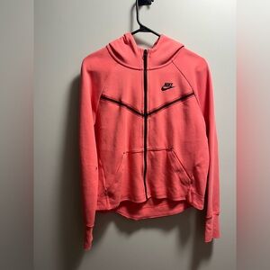 Nike Women's Coral Zip-Up Hoodie
